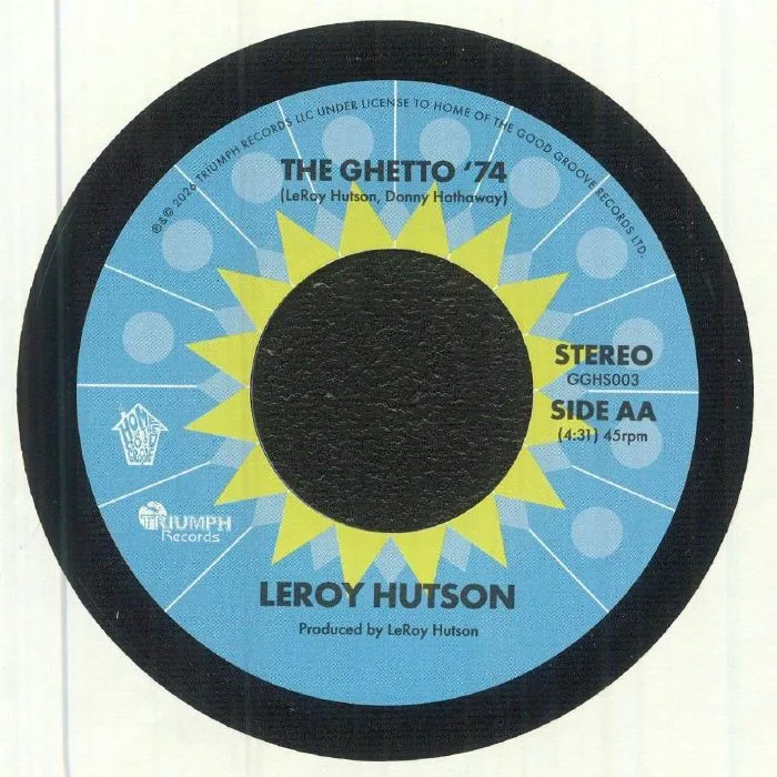 Back cover — Leroy HUTSON — Thank You