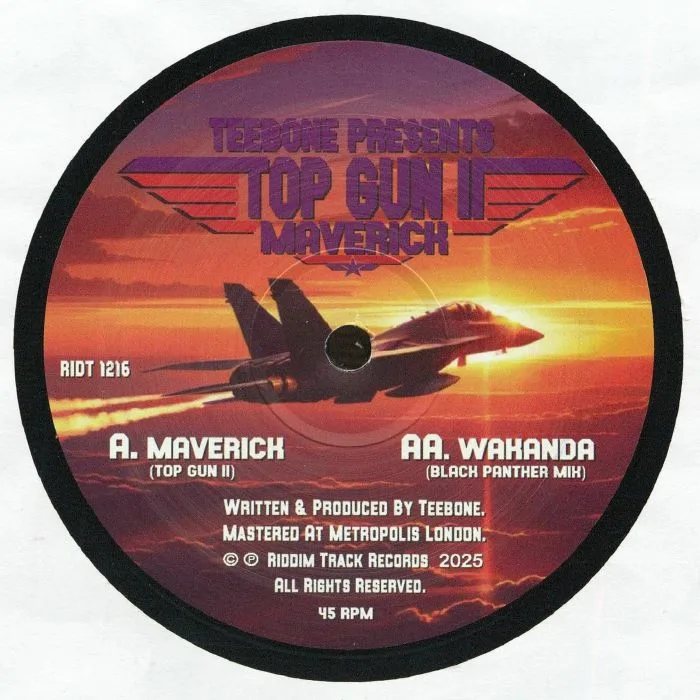 Back cover — TEEBONE — Maverick (Top Gun II)