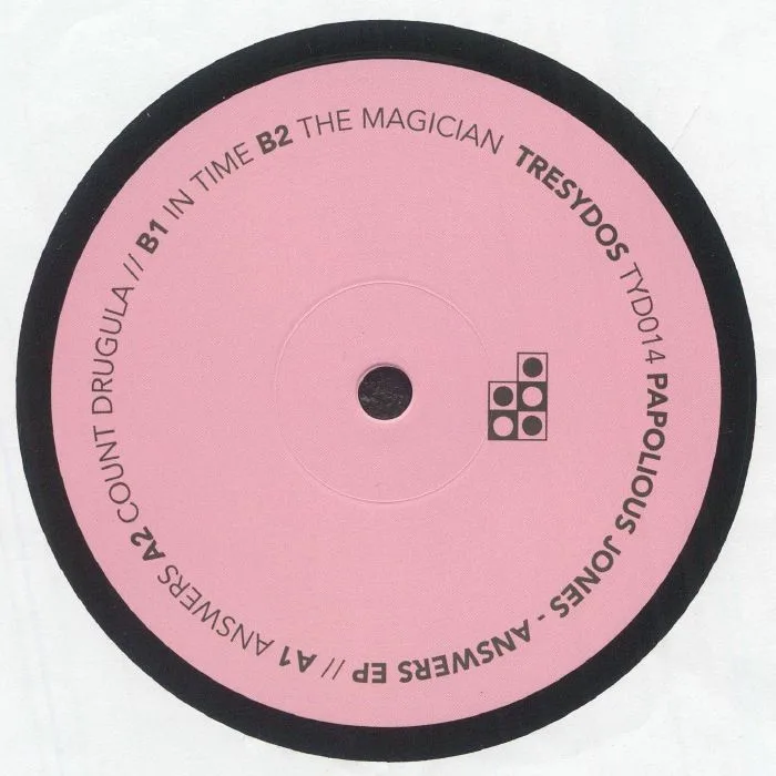 Back cover — Papolious JONES — Answers EP