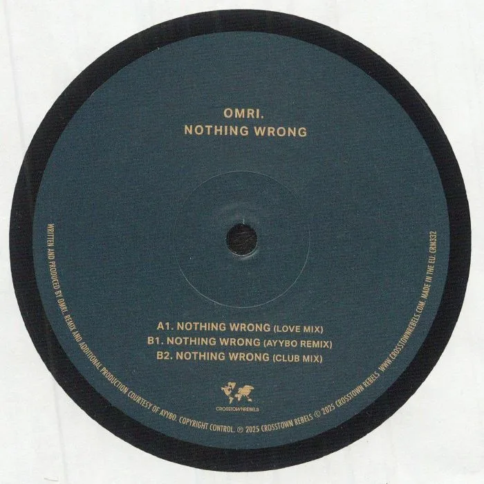 Back cover — OMRI — Nothing Wrong
