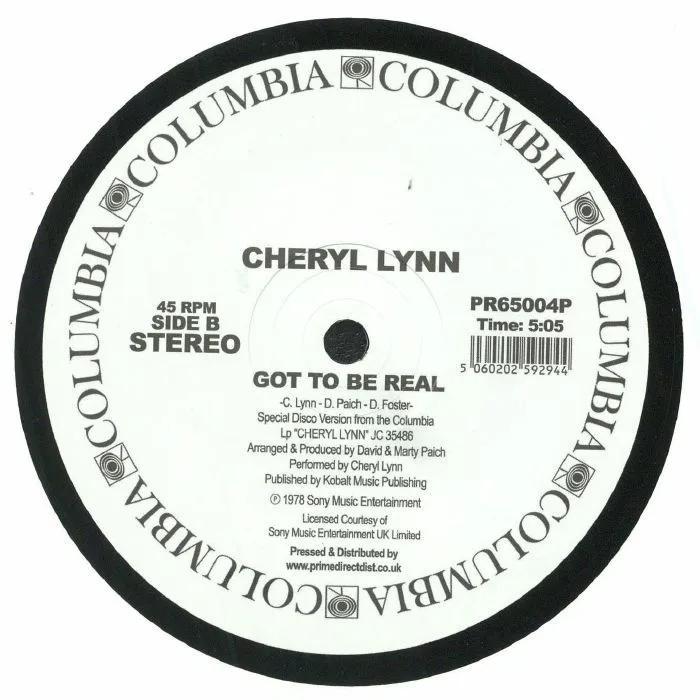 Back cover — Cheryl LYNN — You Saved My Day (Record Store Day 2018)