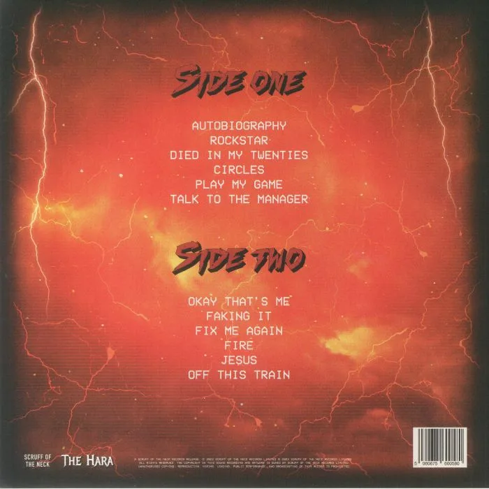Back cover — The HARA — Survival Mode