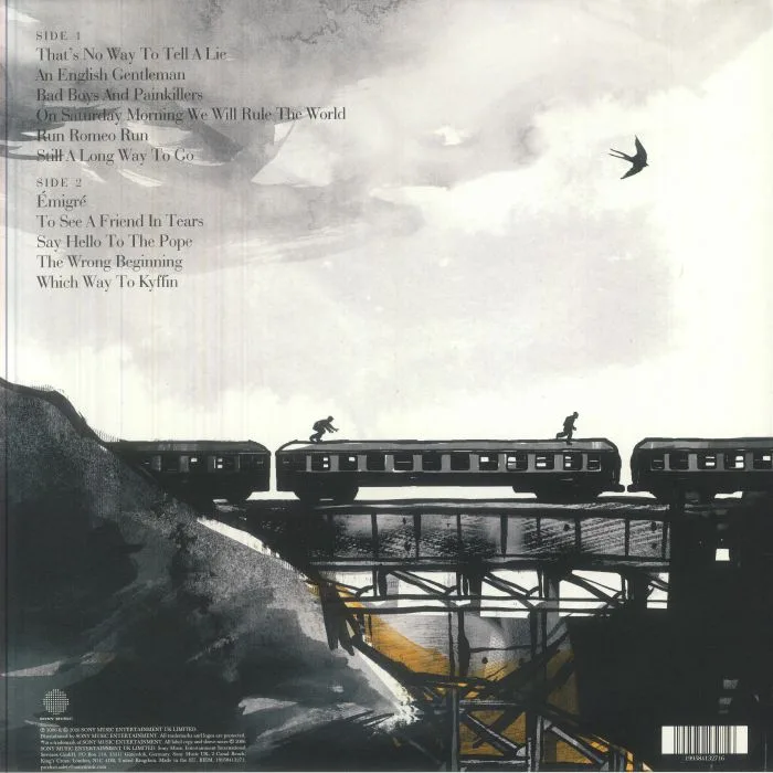 Обратная сторона обложки — James Dean BRADFIELD — The Great Western (20th Anniversary Edition) (Record Store Day RSD 2026)