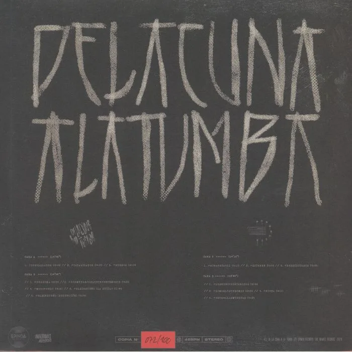 Обратная сторона обложки — DE LA CUNA A LA TUMBA — La Tumba