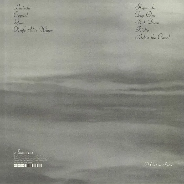 Обратная сторона обложки — A CERTAIN RATIO — Sextet (reissue)