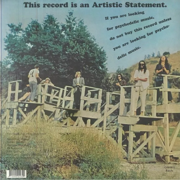 Back cover — The BEAT OF THE EARTH — The Beat Of The Earth (reissue)