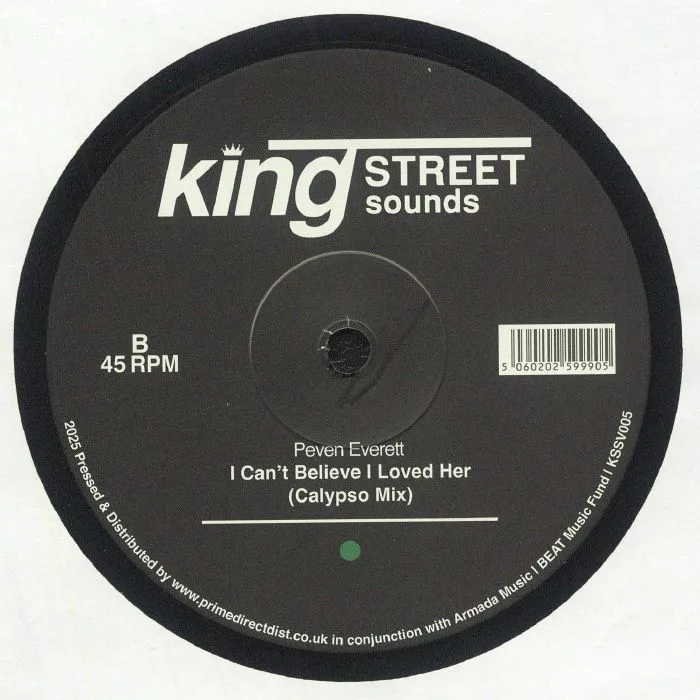 Обратная сторона обложки — Peven EVERETT — I Can't Believe I Loved Her (reissue)
