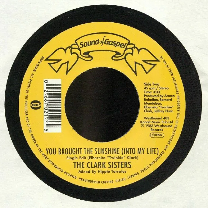 Back cover — The CLARK SISTERS — Everything Is Gonna Be Alright