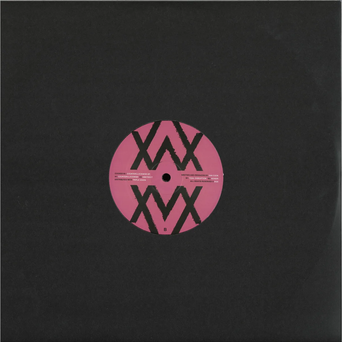 Back cover — Yan Cook — Counterclockwise EP
