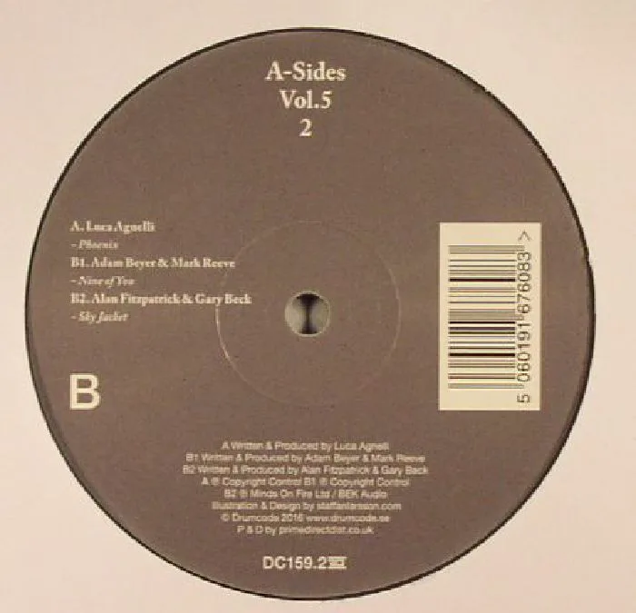 Обратная сторона обложки — Luca AGNELLI / ADAM BEYER / MARK REEVE / ALAN FITZPATRICK / GARY BECK — A Sides Vol 5 Part 2