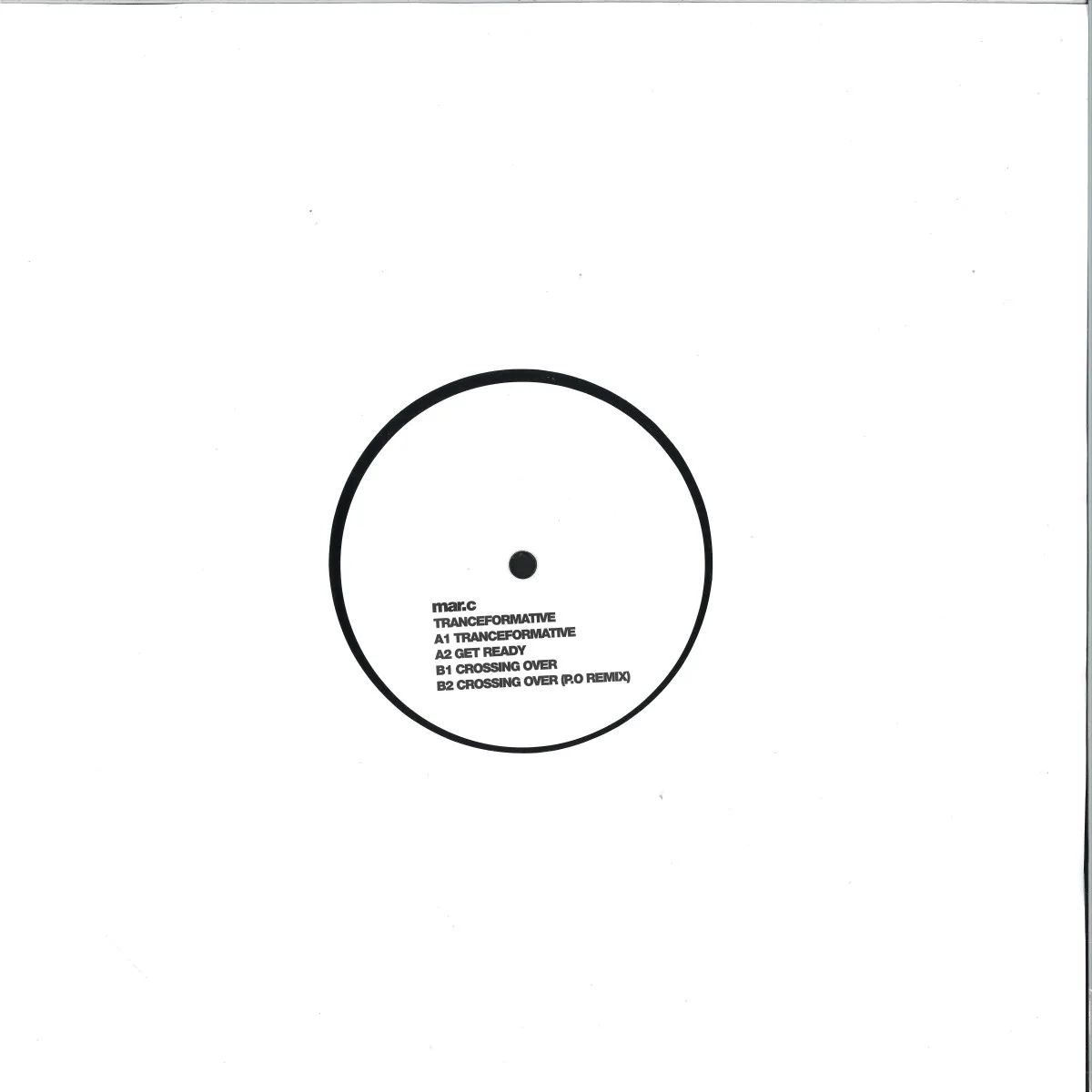 Back cover — Mar.c — Tranceformative