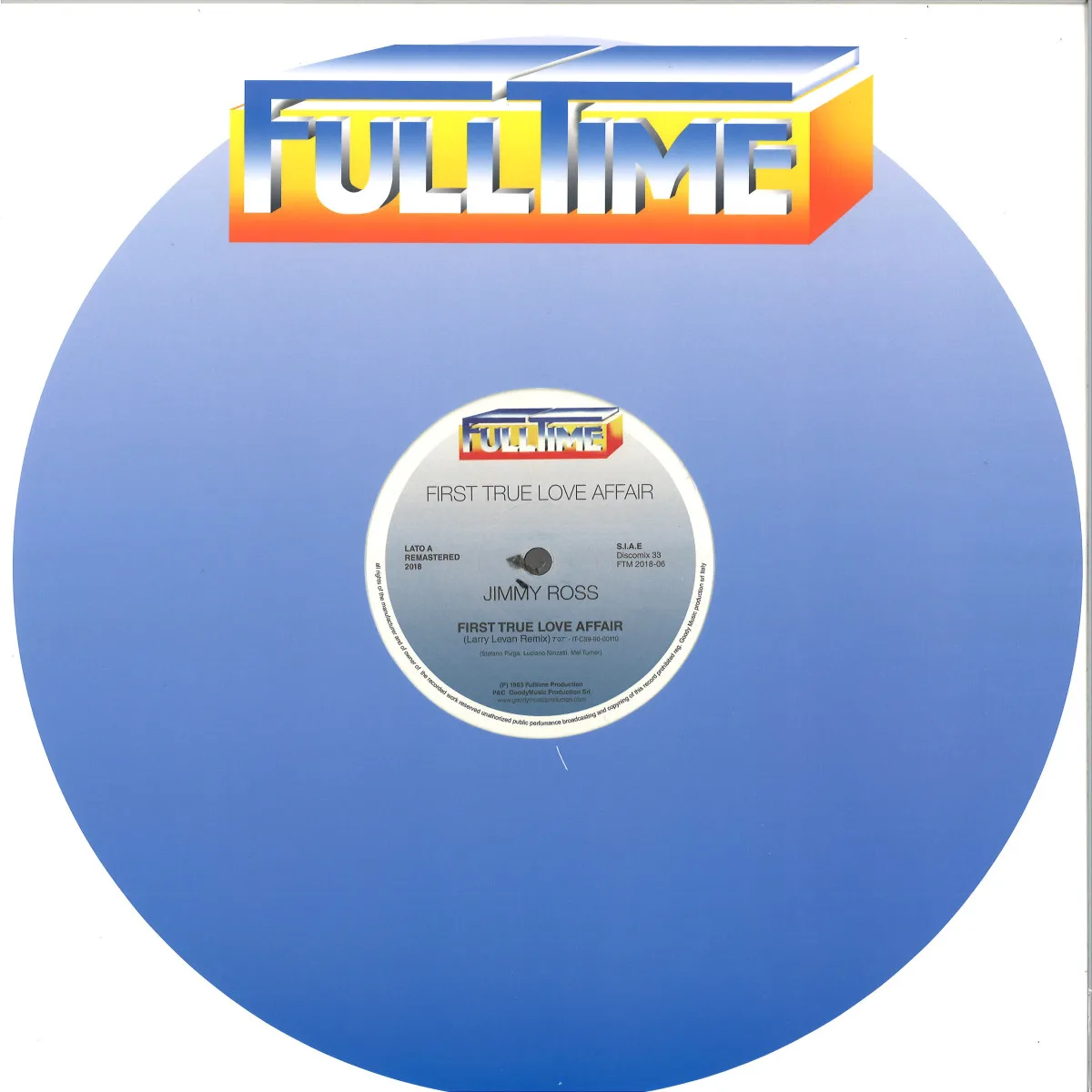 Jimmy Ross — First True Love Affair EP