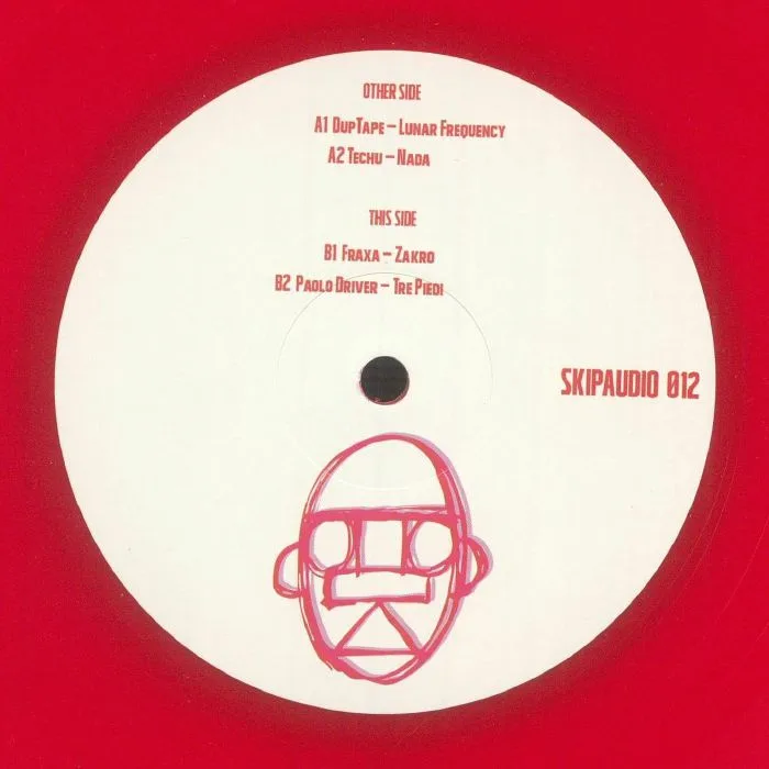 Back cover — DUBTAPE / TECHU / FRAXA / PAOLO DRIVER — SK 012