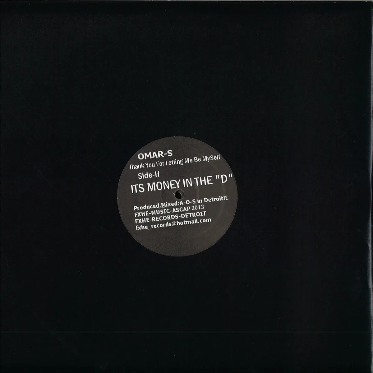 Back cover — Omar S — Thank You For Letting Me Be Myself Part 2 (2x12")