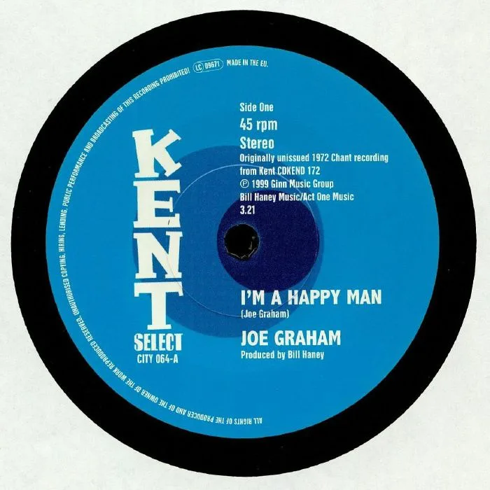 Joe GRAHAM / BILL BRANDON — I'm A Happy Man
