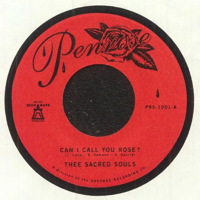 Лицевая сторона обложки — THEE SACRED SOULS — Can I Call You Rose? (reissue)