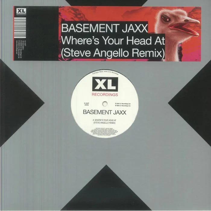 Front cover — BASEMENT JAXX — Where's Your Head At (Steve Angello remix)