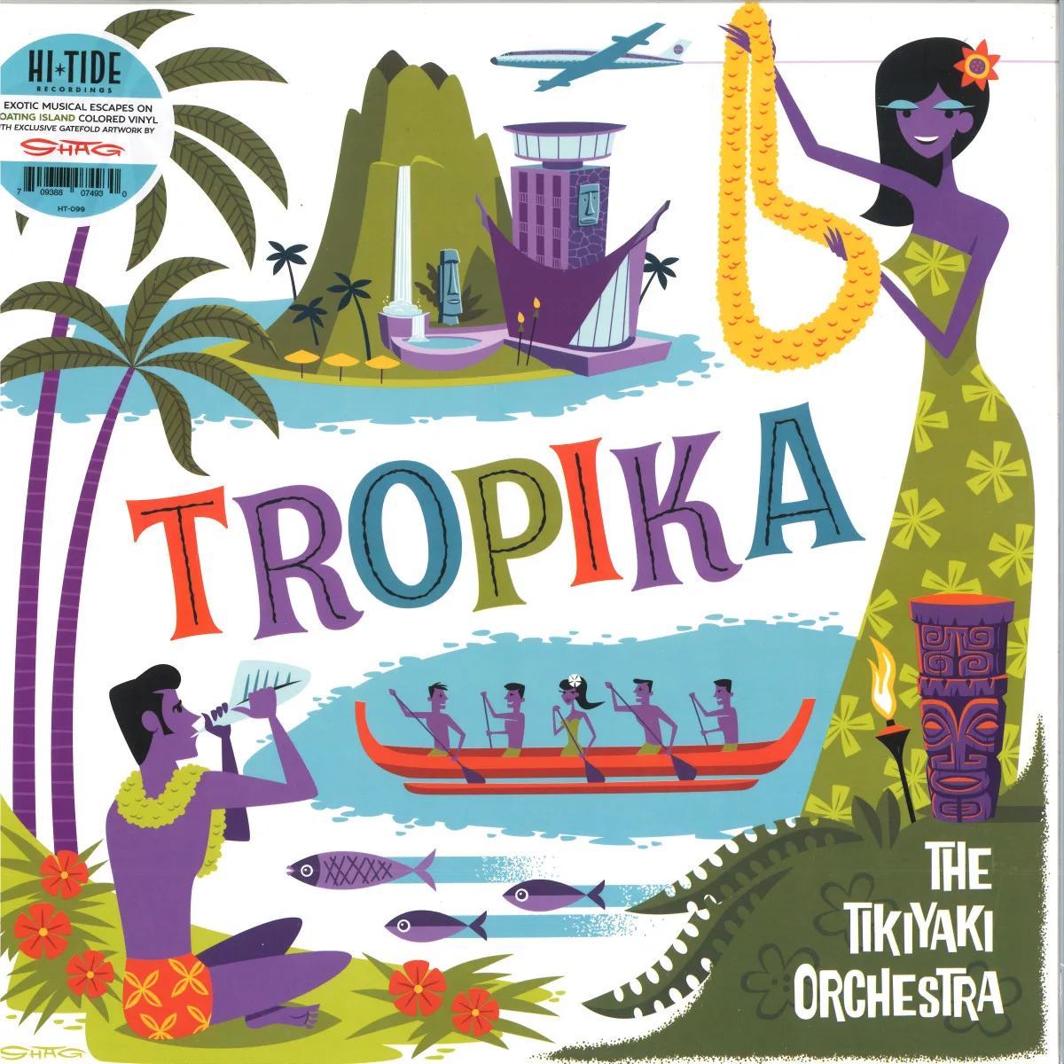 The Tikiyaki Orchestra — Tropika LP