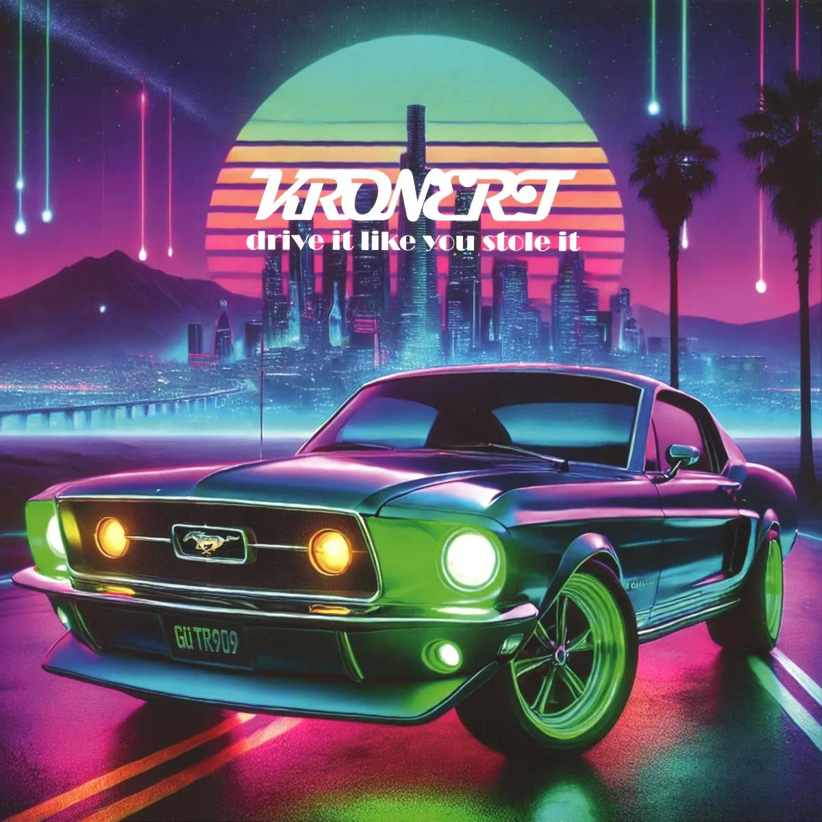 Обратная сторона обложки — Andre Kronert, Kronert — DRIVE IT LIKE YOU STOLE IT LP