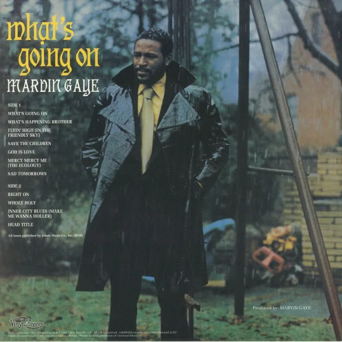 Back cover — Marvin GAYE — What's Going On