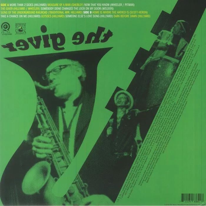 Back cover — David HILLYARD & THE ROCKSTEADY 7 — The Giver