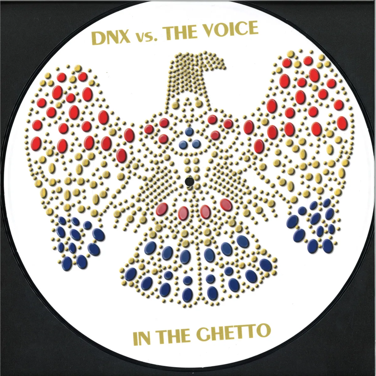 Лицевая сторона обложки — Dnxvs.The Voice — In The Ghetto