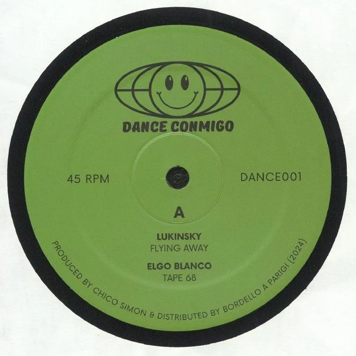 Front cover — LUKINSKY / ELGO BLANCO / FLAVIO FOLCO / DARYL SYSTEM / MR FANTASY — Dance Conmigo EP