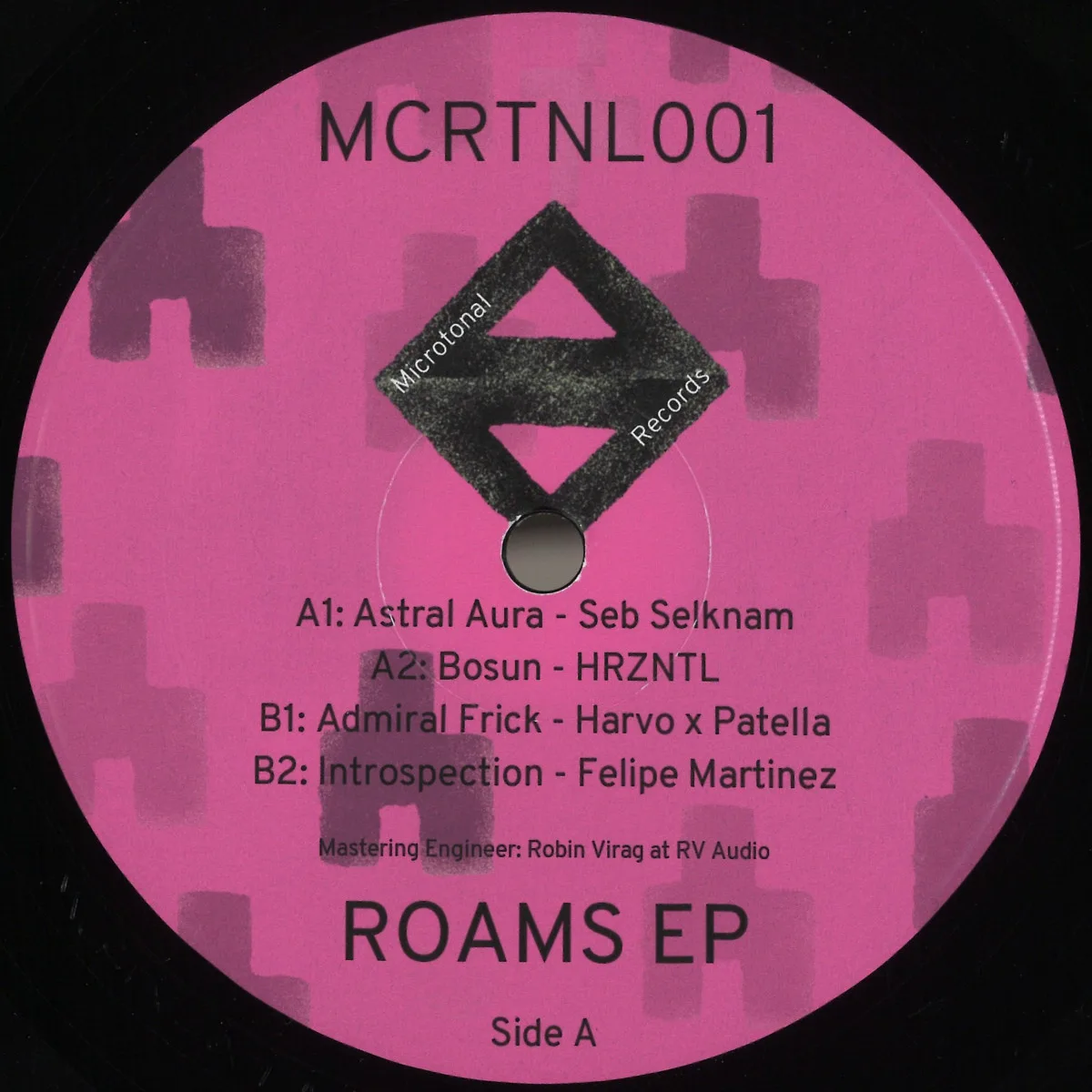Лицевая сторона обложки — Various — ROAMS EP