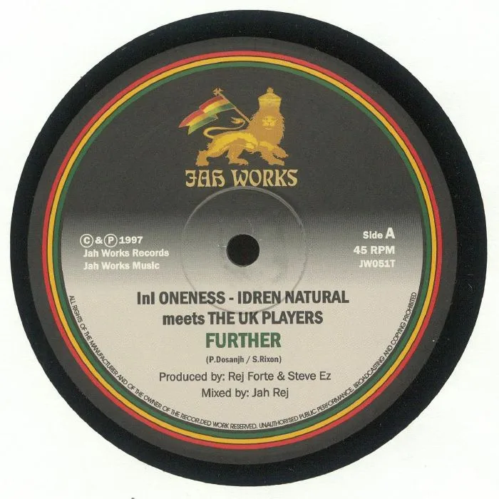 INI ONENESS / IDREN NATURAL / UK PLAYERS — Further