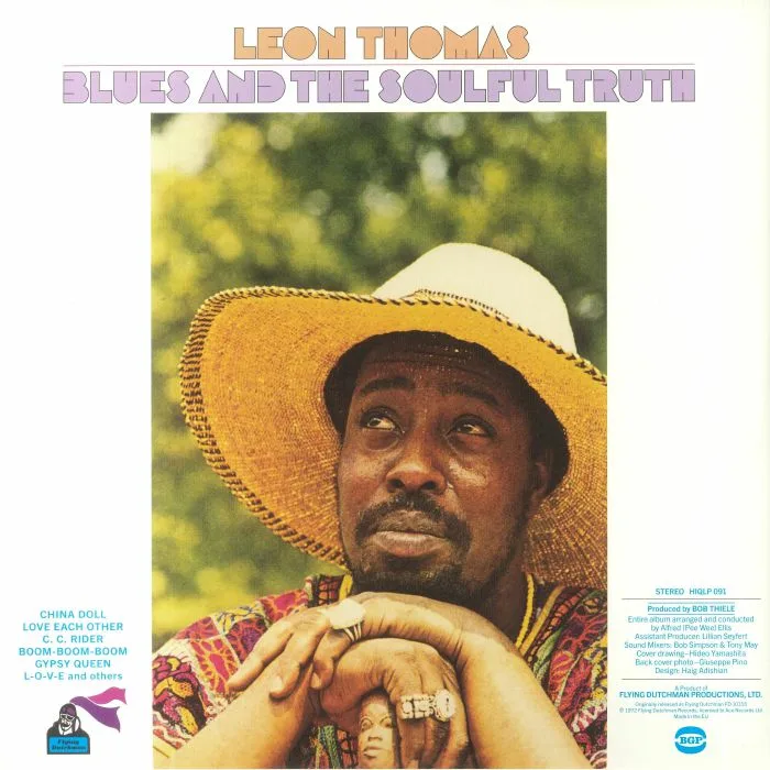 Обратная сторона обложки — Leon THOMAS — Blues & The Soulful Truth