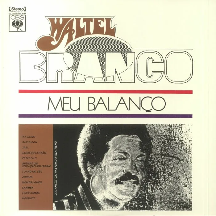 Front cover — Waltel BRANCO — Meu Balanco (reissue)