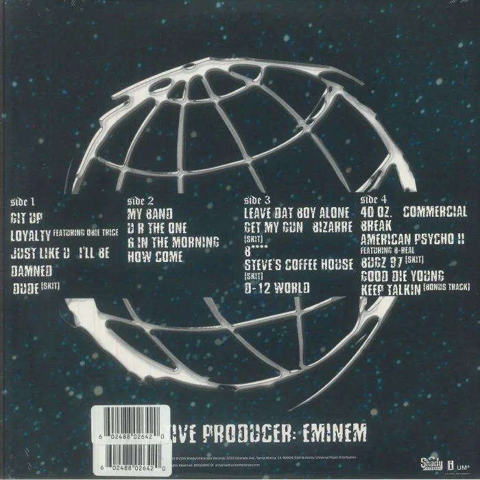 Обратная сторона обложки — D12 — D12 World (reissue)