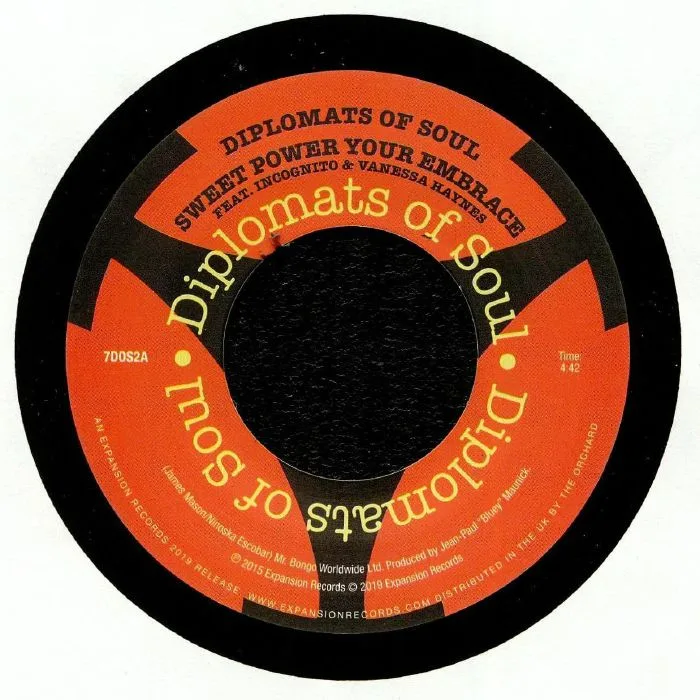 Front cover — DIPLOMATS OF SOUL — Sweet Power Your Embrace