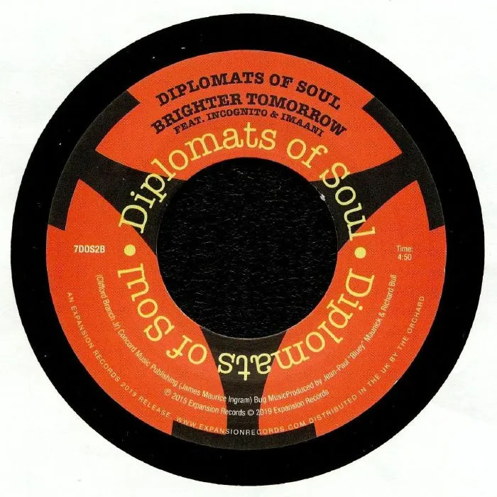 Back cover — DIPLOMATS OF SOUL — Sweet Power Your Embrace