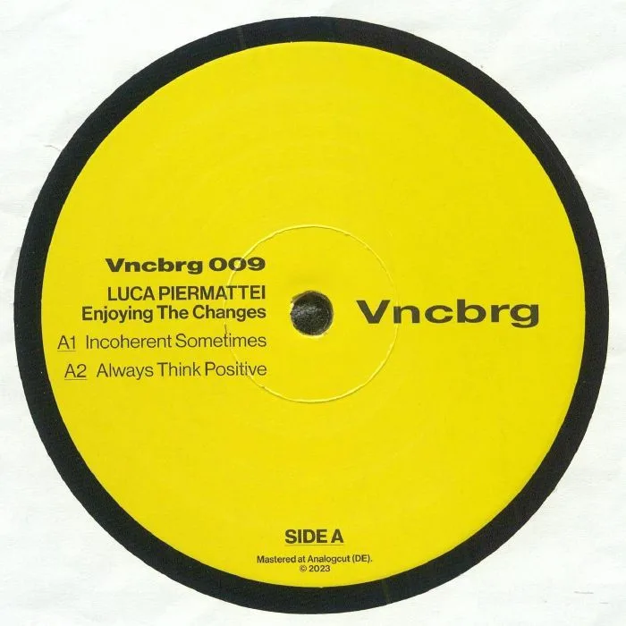 Front cover — Luca PIERMATTEI — Enjoying The Changes