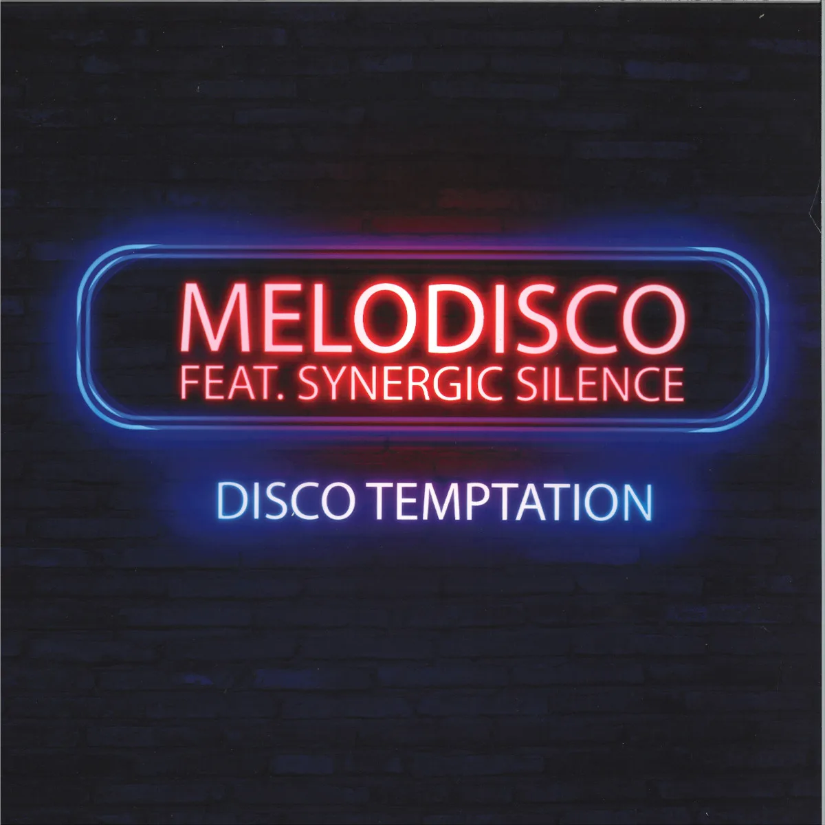 Лицевая сторона обложки — Melodiscofeat.Synergic Silence — DISCO TEMPTATION