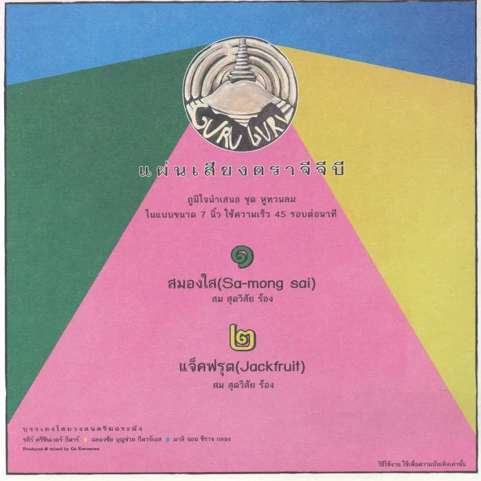 Обратная сторона обложки — KORLAKANG — Samong Sai