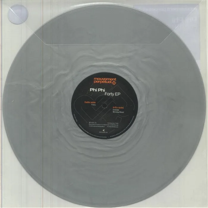 Back cover — PHI PHI — Forty EP