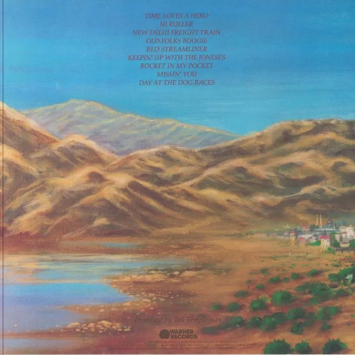 Обратная сторона обложки — LITTLE FEAT — Time Loves A Hero (remastered)