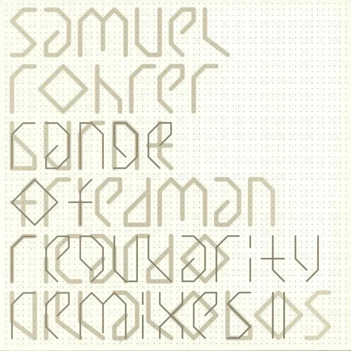 Front cover — Samuel ROHRER — Range Of Regularity Remixes II
