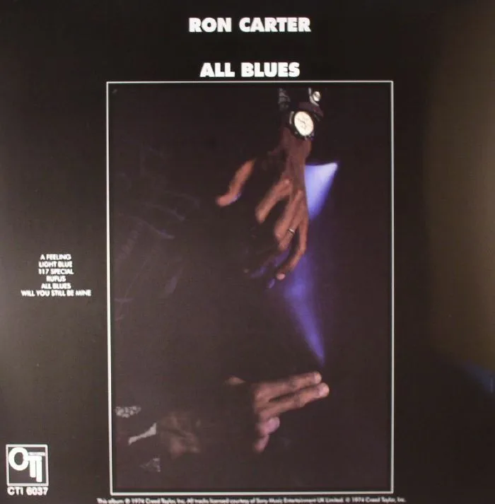 Обратная сторона обложки — Ron CARTER — All Blues (remastered)