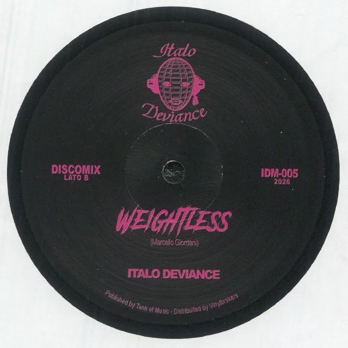 Обратная сторона обложки — ITALO DEVIANCE — Purple Galaxy