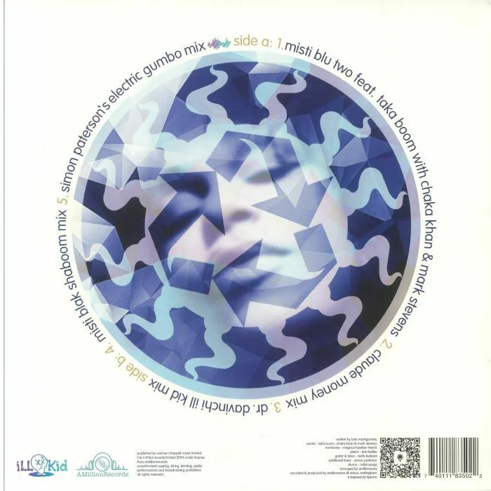 Back cover — AMILLIONSONS — Misti Blu Two (B-STOCK)