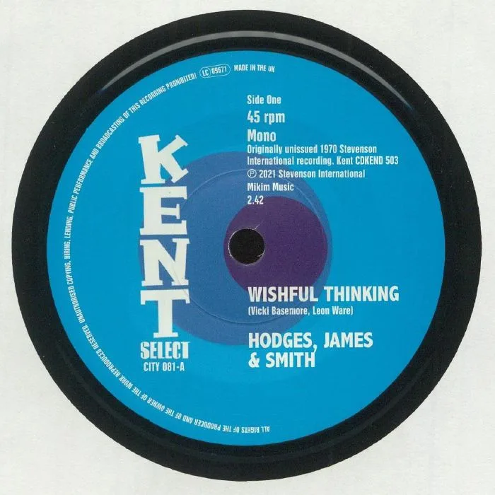 HODGES JAMES & SMITH / KIM WESTON — Wishful Thinking