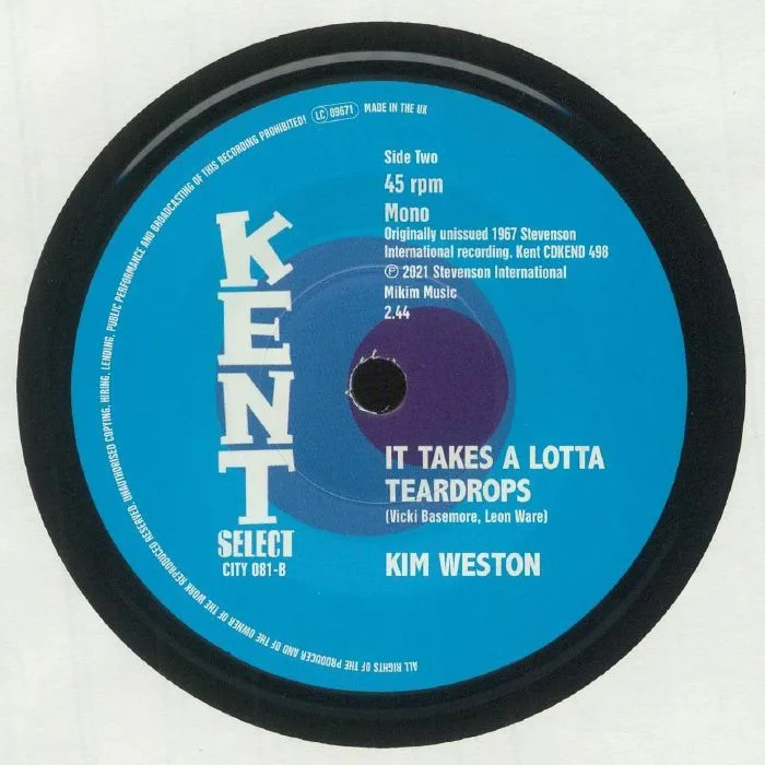 Back cover — HODGES JAMES & SMITH / KIM WESTON — Wishful Thinking