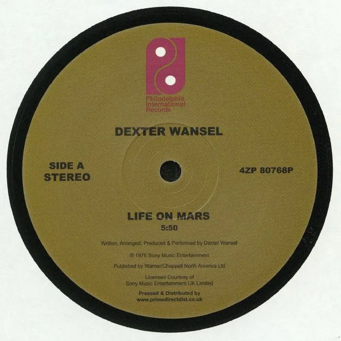 Лицевая сторона обложки — Dexter WANSEL — Life On Mars