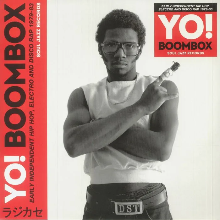 Лицевая сторона обложки — VARIOUS — Yo! Boombox: Early Independent Hip Hop Electro & Disco Rap 1979-83
