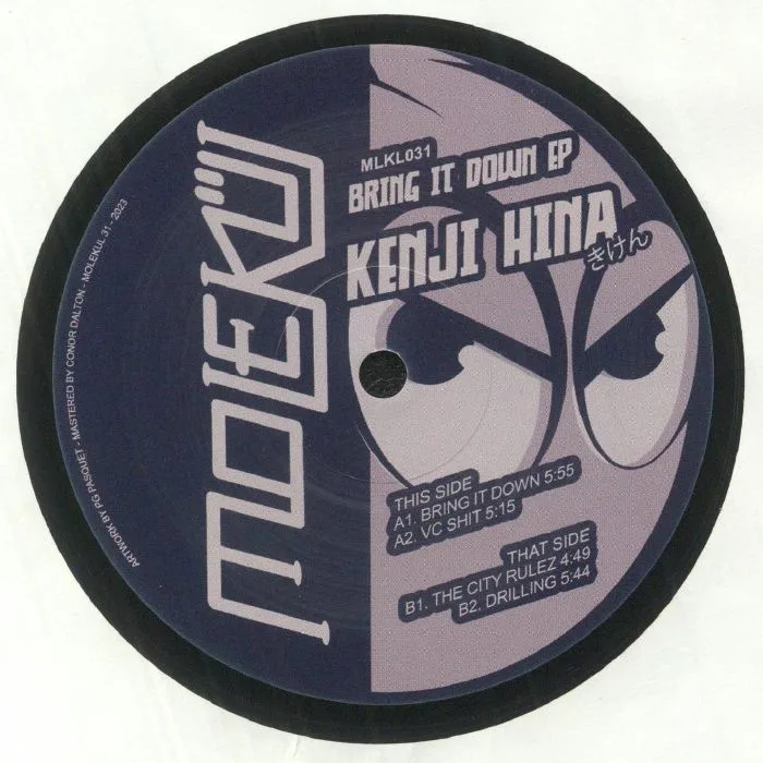 Front cover — Kenji HINA — Bring It Down EP