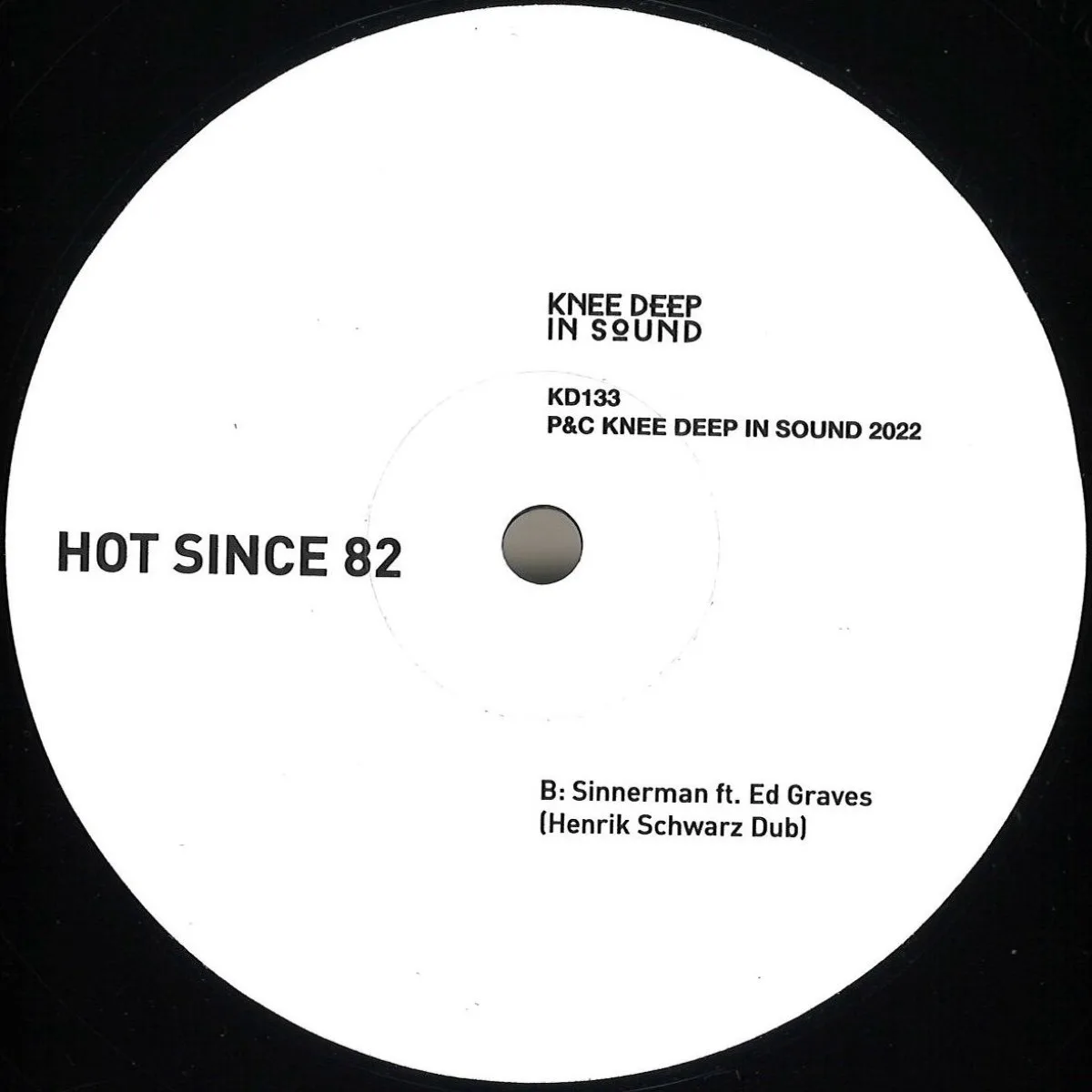 Лицевая сторона обложки — Hot Since 82 ft. Ed Graves — Sinnerman (Henrik Schwarz Remixes)