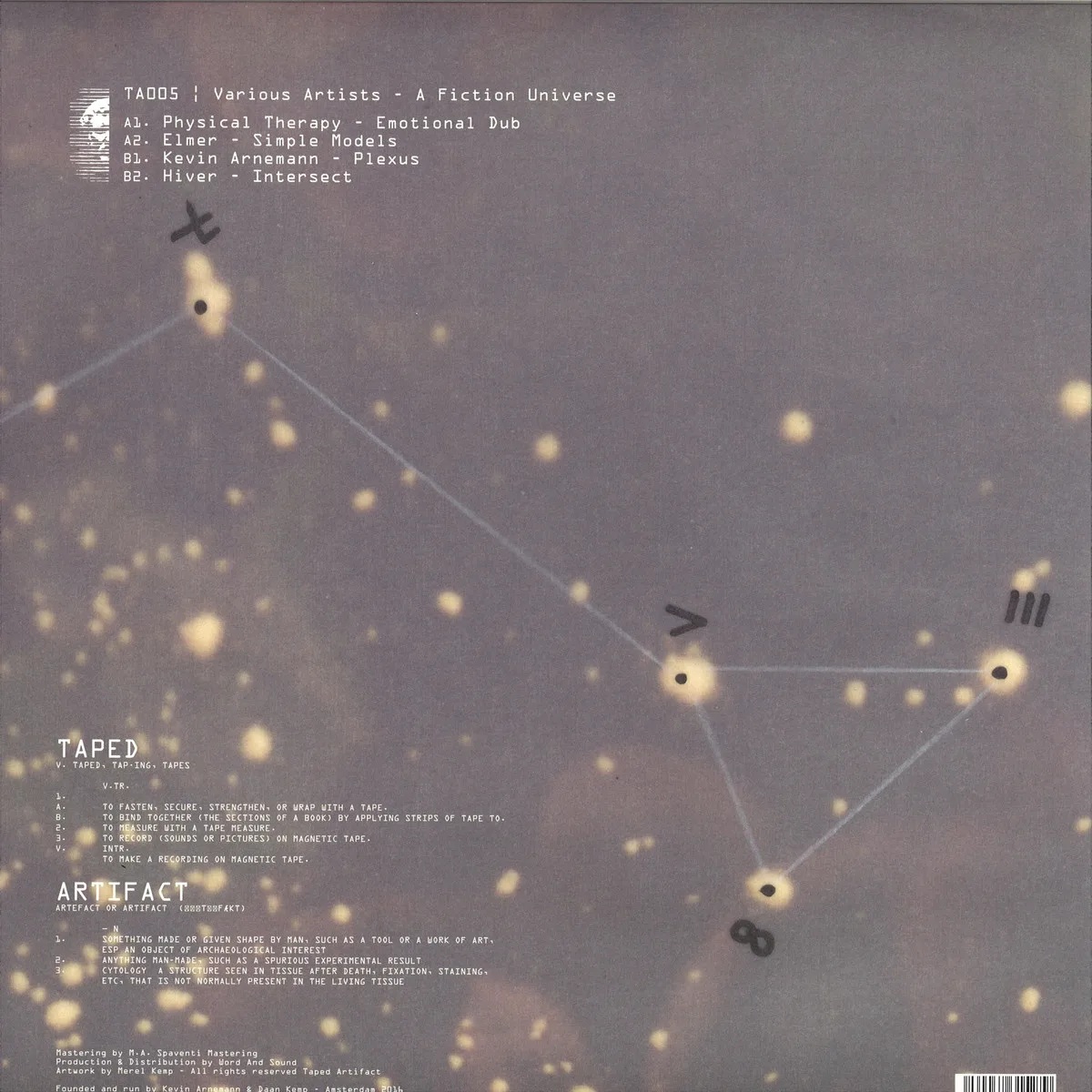Back cover — Various — A Fiction Universe